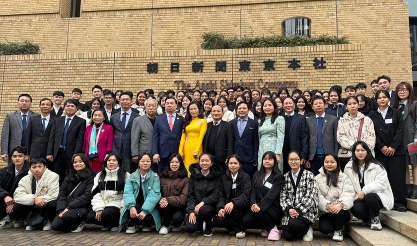 Hội Khuyến học Việt Nam kết nối với Hội Khuyến học báo ASAHI tiếp sức du học sinh Việt Nam tại Nhật Bản- Ảnh 1.