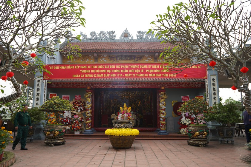 Hải Phòng: Đền thờ Phạm Thượng Quận được xếp hạng Di tích quốc gia- Ảnh 3.