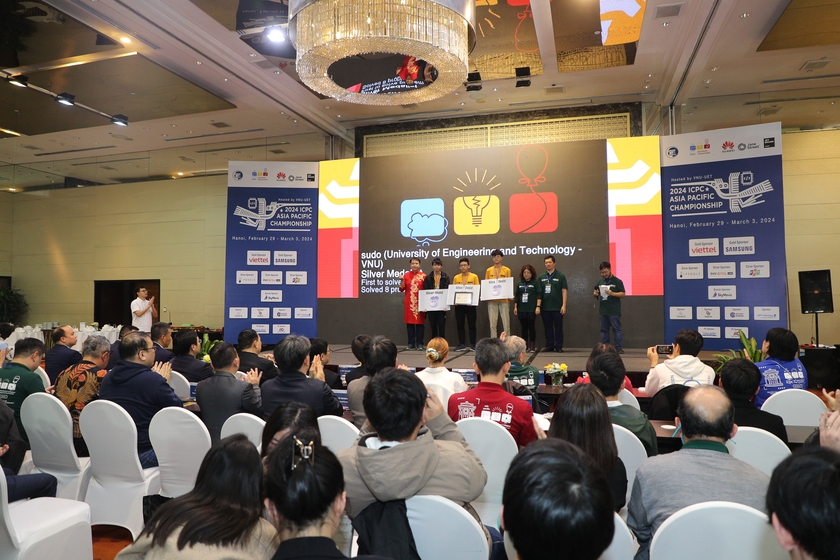 Sinh viên Đại học Quốc gia Hà Nội giành Huy chương Bạc cuộc thi lập trình quốc tế- Ảnh 1.