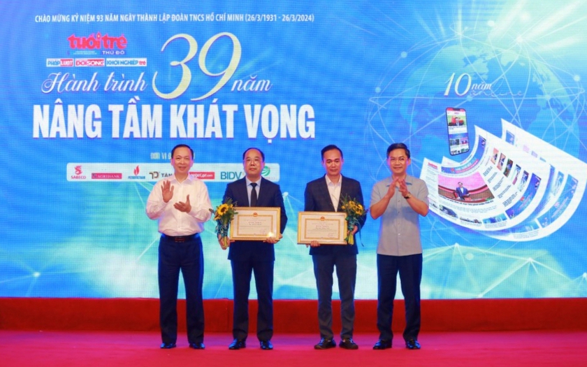 Báo Tuổi trẻ Thủ đô kỉ niệm "hành trình 39 năm nâng tầm khát vọng"- Ảnh 1.
