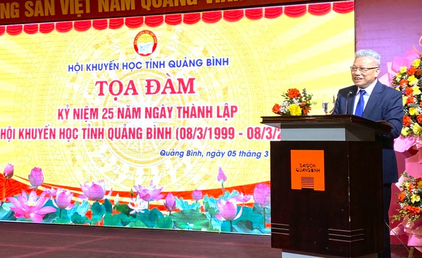 25 năm thành lập Hội Khuyến học tỉnh Quảng Bình: Hơn 1,4 triệu học bổng trị giá trên 700 tỉ đồng được trao tặng- Ảnh 2.