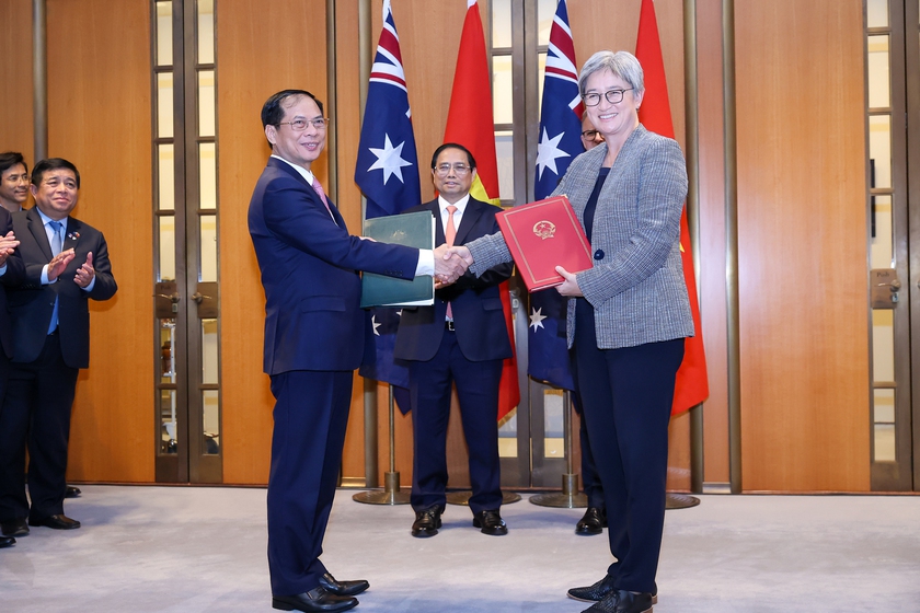 Nâng cấp quan hệ Việt Nam-Australia lên Đối tác Chiến lược toàn diện, ký kết 11 văn kiện quan trọng- Ảnh 2.