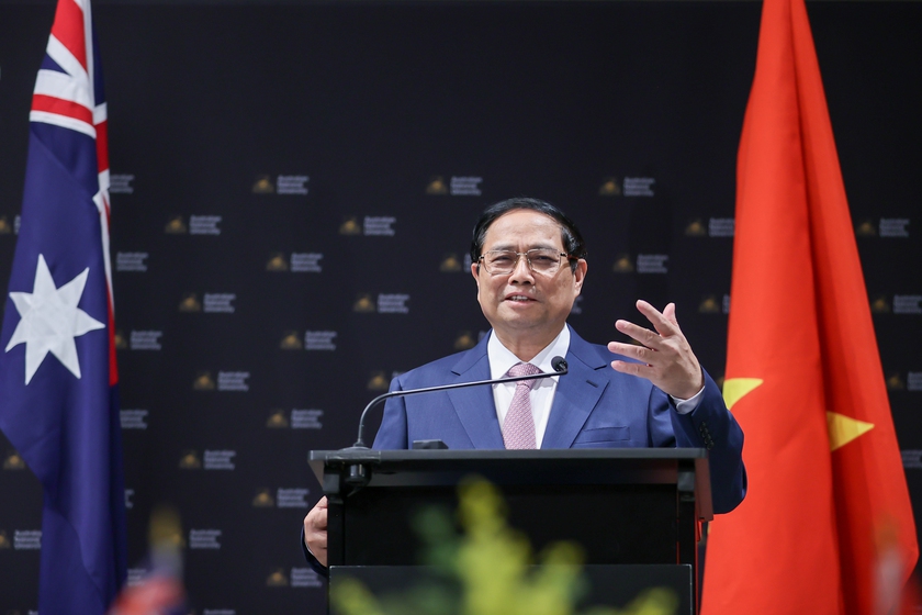 Thủ tướng Phạm Minh Chính: Tăng cường và làm sâu sắc hơn nữa hợp tác giáo dục Việt Nam - Australia- Ảnh 1.