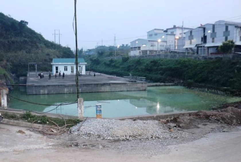 Lào Cai: Một công nhân bị đuối nước tại hồ xử lý nước thải Khu công nghiệp Tằng Loỏng- Ảnh 1.