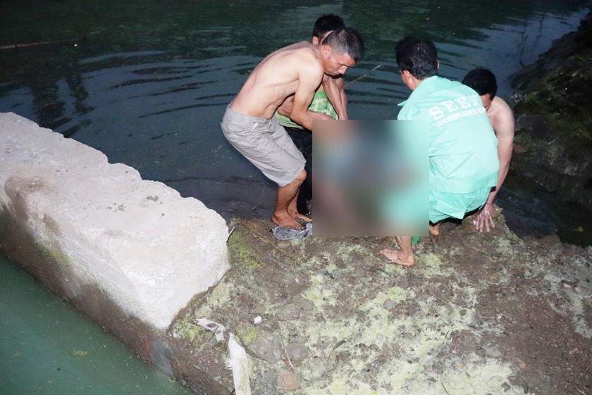 Lào Cai: Một công nhân bị đuối nước tại hồ xử lý nước thải Khu công nghiệp Tằng Loỏng- Ảnh 2.