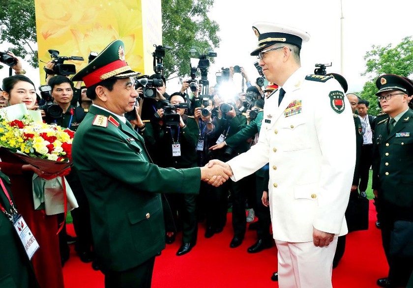 Giao lưu hữu nghị quốc phòng biên giới Việt Nam - Trung Quốc: Thúc đẩy thực chất hợp tác quốc phòng- Ảnh 1.
