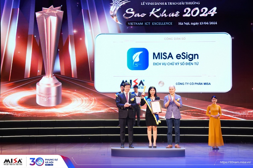 MISA toả sáng tại giải thưởng Sao Khuê 2024 với 2 giải pháp xuất sắc- Ảnh 3.