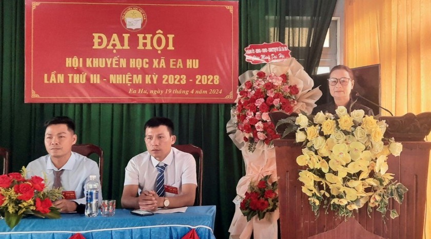 Đắk Lắk: Xã vùng sâu Ea Hu thực hiện tốt công tác khuyến học - khuyến tài, không có học sinh bỏ học- Ảnh 1.