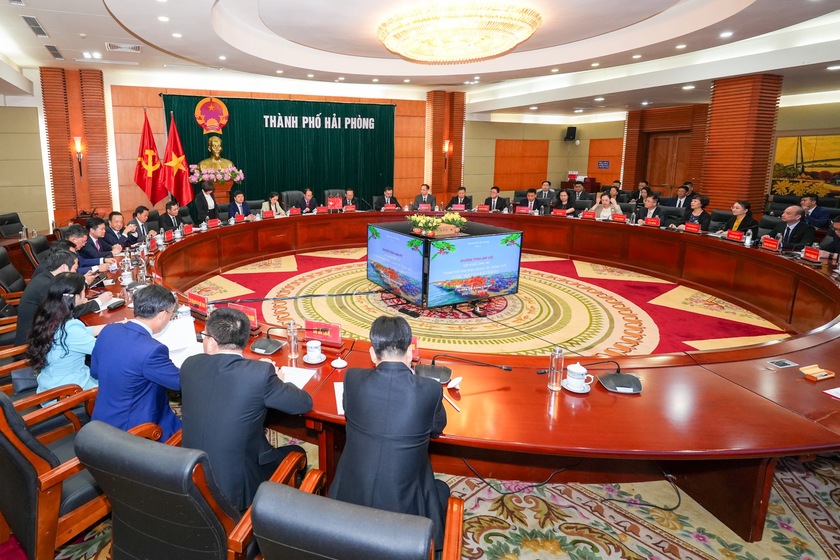 Hải Phòng ký Biên bản thúc đẩy hợp tác phát triển với Nam Ninh (Trung Quốc)- Ảnh 1.