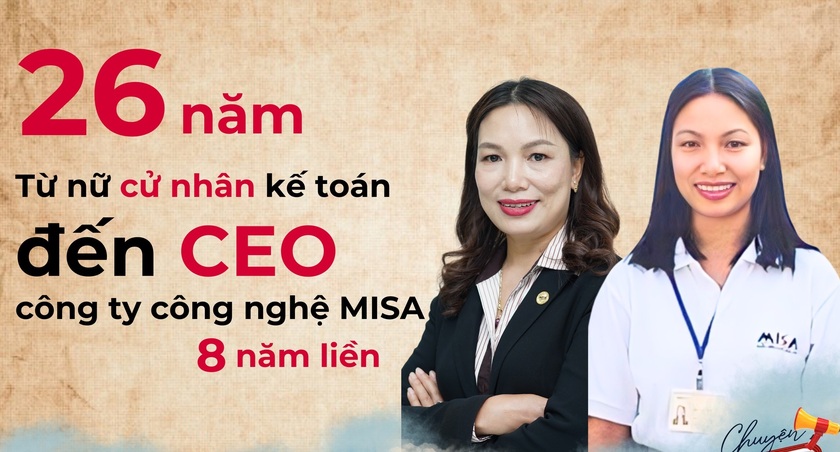 Tổng giám đốc MISA - từ nữ nhân viên, dám làm CEO công nghệ- Ảnh 1.