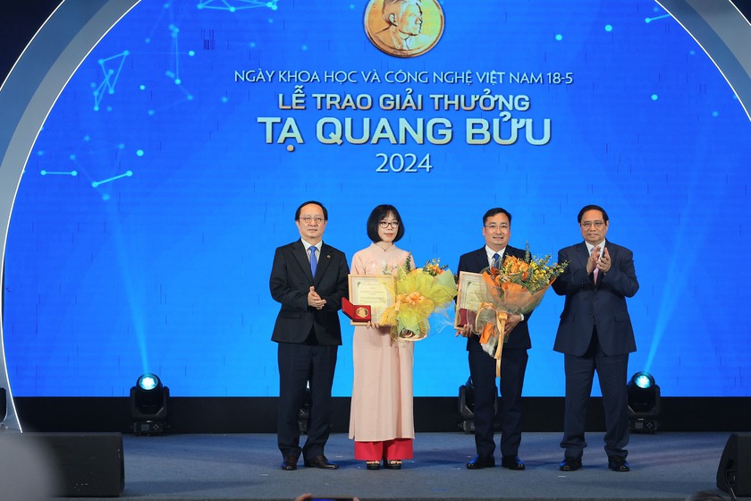 Giải thưởng Tạ Quang Bửu 2024 vinh danh 2 nhà khoa học có nghiên cứu xuất sắc- Ảnh 3.