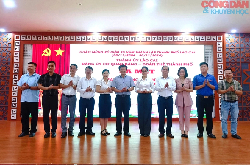 Khai trương trang thông tin điện tử Đảng bộ cơ quan Đảng - Đoàn thể thành phố Lào Cai- Ảnh 3.