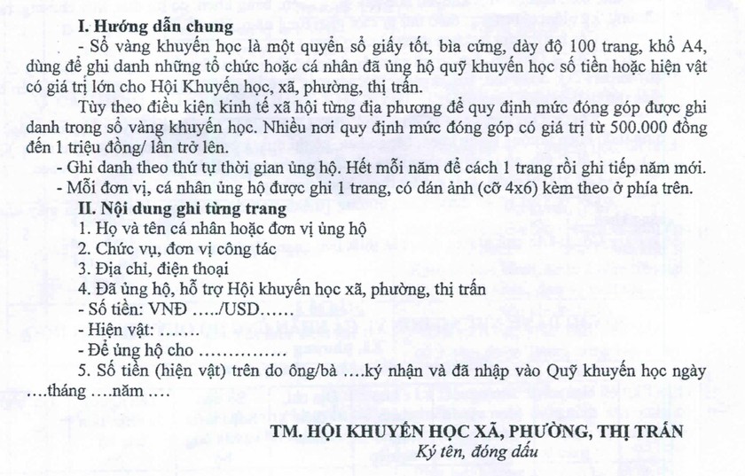 Hội Khuyến học Việt Nam quy định về thi đua, khen thưởng- Ảnh 16.