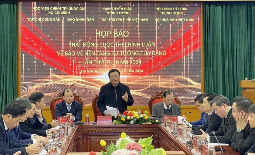 Đảng bộ Agribank hưởng ứng Cuộc thi chính luận về bảo vệ nền tảng tư tưởng của Đảng lần thứ Tư, năm 2024- Ảnh 2.