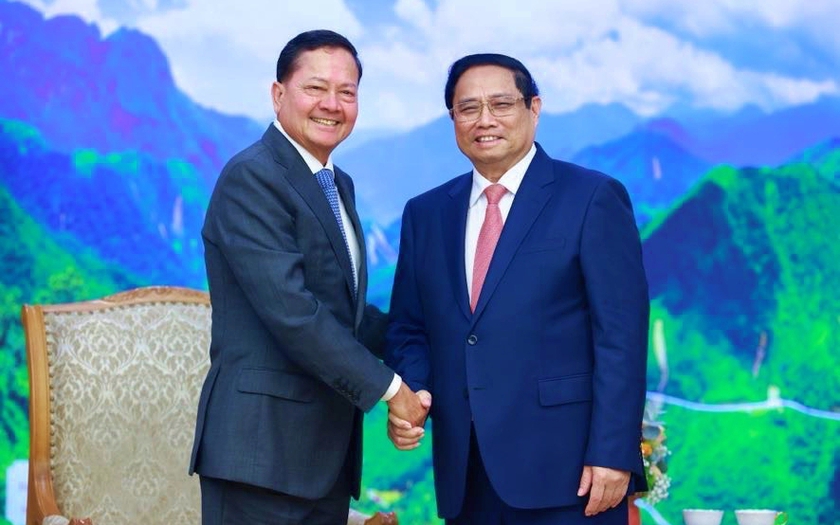 Việt Nam - Campuchia hướng tới hợp tác phát triển bền vững lưu vực sông Mekong- Ảnh 1.