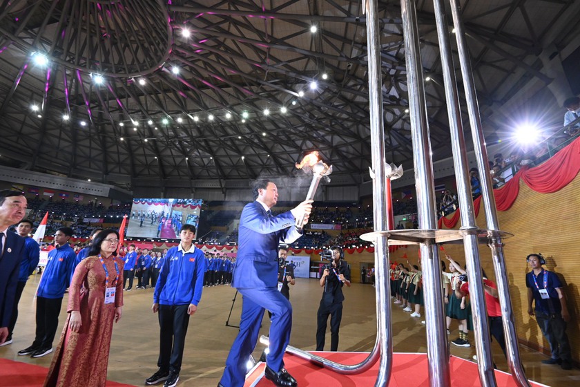 Khai mạc Đại hội Thể thao học sinh Đông Nam Á lần thứ 13- Ảnh 1.