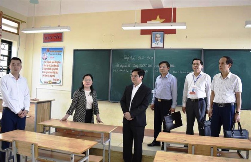 Thi tốt nghiệp trung học phổ thông tại Lào Cai: Không để học sinh nào phải bỏ thi - Ảnh 1.