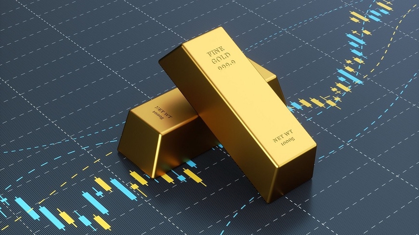 Ngày 12/6: Giá vàng thế giới tăng nhẹ, trong nước neo ở mức 76,98 triệu đồng/lượng- Ảnh 1.