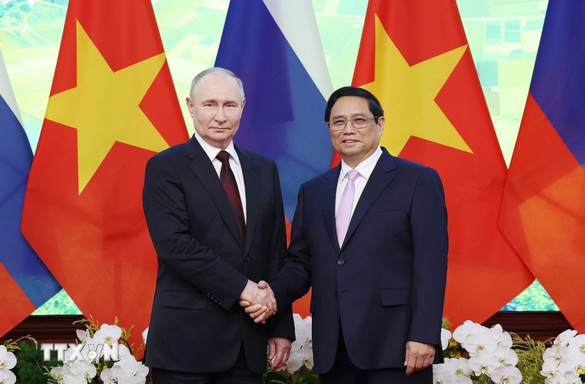 Tổng thống Nga Putin thăm Việt Nam: Thông qua Tuyên bố chung Việt Nam - Liên bang Nga- Ảnh 5.