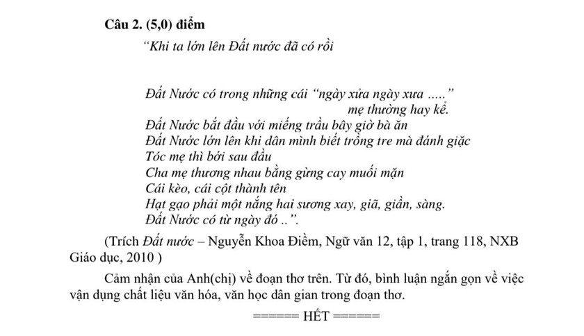 Đề thi thử tốt nghiệp môn Ngữ văn: Ý nghĩa của việc nuôi dưỡng một tâm hồn đẹp- Ảnh 2.