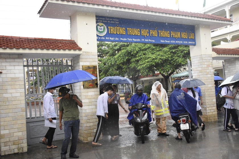 Gần 44.000 thí sinh Hải Phòng, Quảng Ninh tự tin bước vào môn thi đầu tiên kỳ thi tốt nghiệp - Ảnh 3.