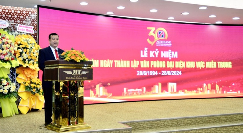 Văn phòng Đại diện Khu vực Miền Trung Agribank tổ chức kỉ niệm 30 năm ngày thành lập- Ảnh 3.