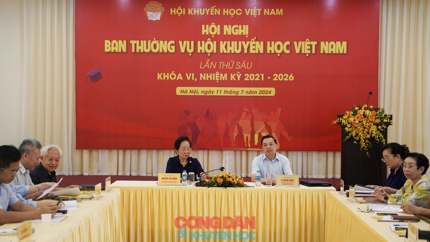 Giáo sư Nguyễn Thị Doan: Đội ngũ cán bộ khuyến học miệt mài, đam mê công việc vì sự học của nước nhà- Ảnh 1.