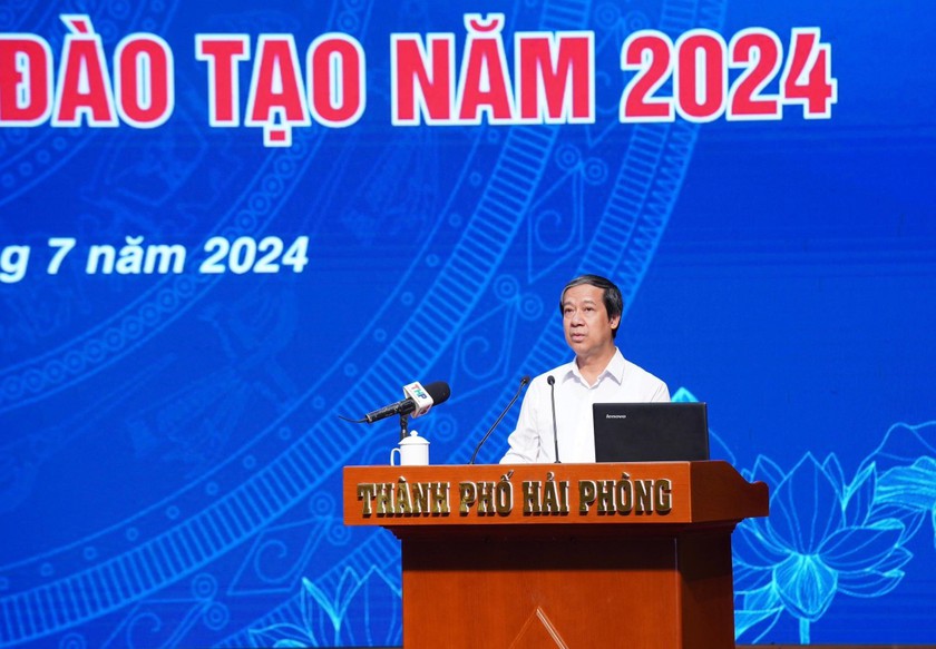 Hội nghị Giám đốc Sở Giáo dục và Đào tạo năm 2024 tại Hải Phòng- Ảnh 2.