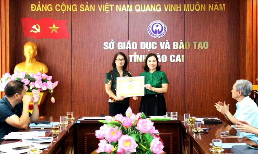 Hội Khuyến học tỉnh Lào Cai bầu bổ sung 1 Phó Chủ tịch Hội - Ảnh 3.