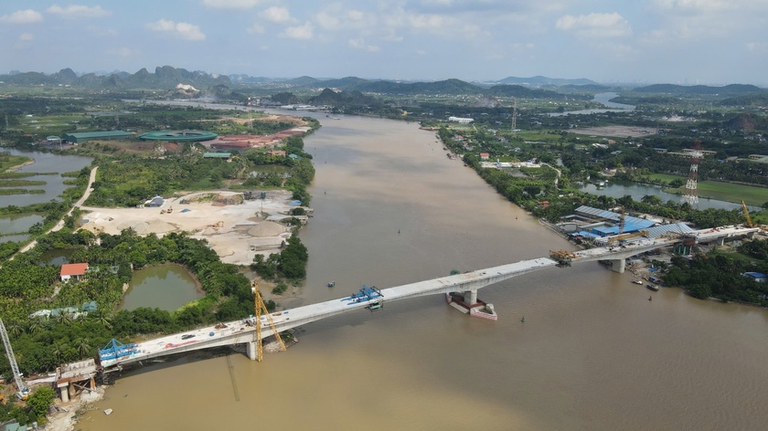 Diện mạo cầu Lại Xuân hơn nghìn tỉ đồng nối Hải Phòng - Quảng Ninh sắp về đích- Ảnh 10.