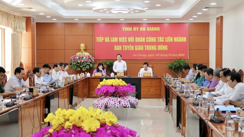 An Giang: Hệ thống tổ chức Hội Khuyến học đã phủ kín toàn tỉnh - Ảnh 1.