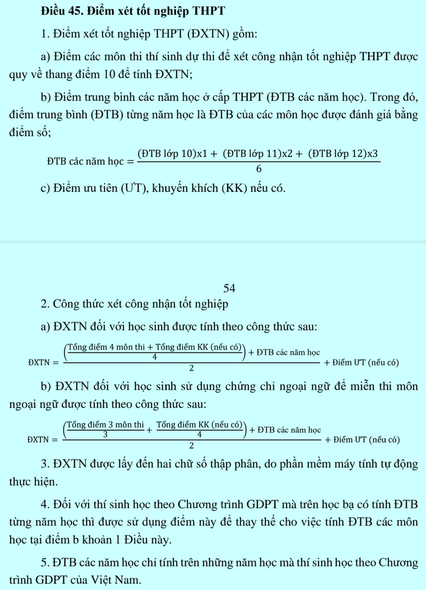 Dự thảo quy chế thi tốt nghiệp 2025 có nhiều điểm mới - Ảnh 1.