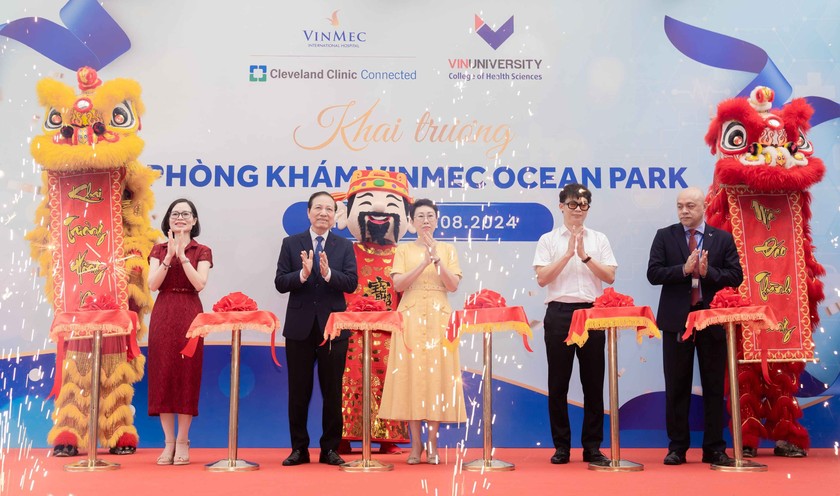 Vinmec khai trương Phòng khám Đa khoa Quốc tế tại Vinhomes Ocean Park- Ảnh 1.