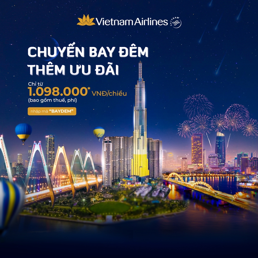 Tận hưởng giá phòng tốt tại 7 thành phố du lịch với ưu đãi của Vietnam Airlines- Ảnh 1.