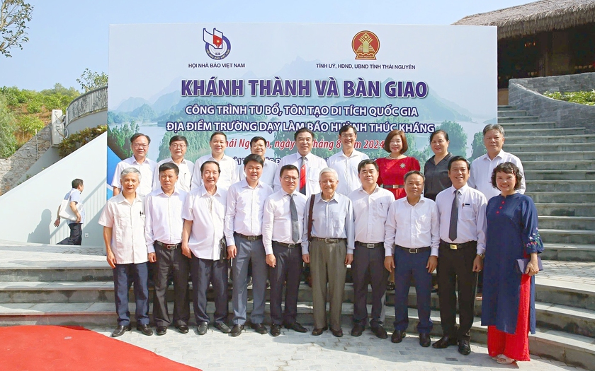 Khánh thành tu bổ tôn tạo Di tích Quốc gia Địa điểm Trường dạy làm báo Huỳnh Thúc Kháng- Ảnh 2.