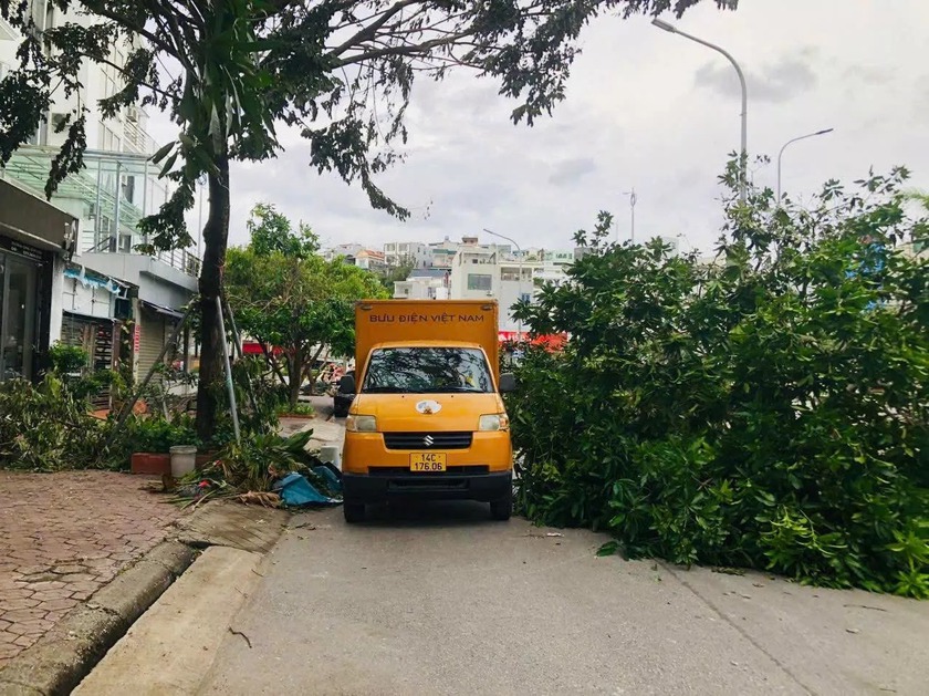 Bưu điện Việt Nam miễn cước vận chuyển hàng cứu trợ đi các tỉnh thiệt hại nặng nề do bão số 3 - Ảnh 1.