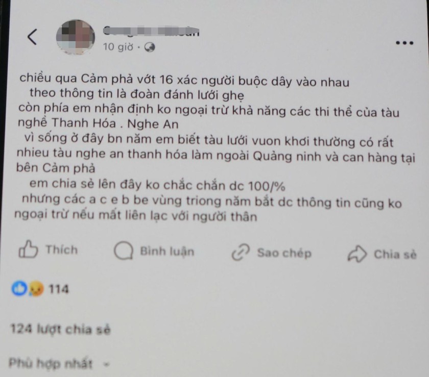 Quảng Ninh: Triệu tập người tung tin sai sự thật trên mạng xã hội về tình hình thiệt hại do bão số 3 - Ảnh 2.