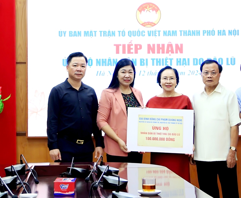 Hà Nội công khai hơn 1.700 trang sao kê ủng hộ đồng bào bị ảnh hưởng lũ lụt - Ảnh 3.