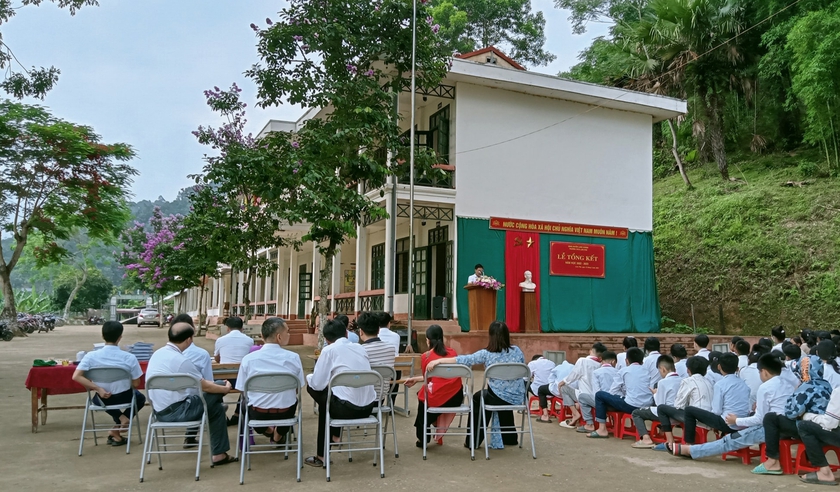 Kiến nghị công bố tình huống khẩn cấp về sạt lở tại trường học vùng cao Thanh Hóa - Ảnh 1.