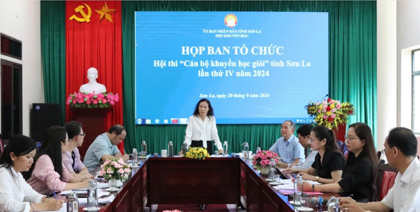 Sơn La tổ chức Hội thi "Cán bộ khuyến học giỏi"  - Ảnh 1.