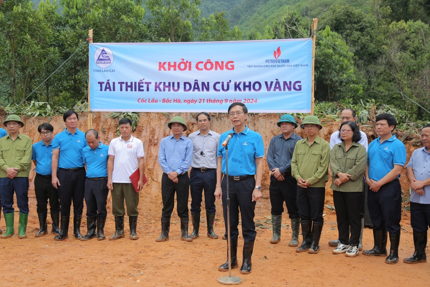 Petrovietnam khởi công tái thiết toàn bộ khu dân cư thôn Kho Vàng- Ảnh 4.