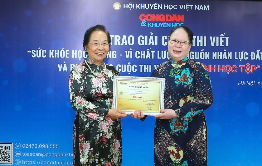 Cuộc thi viết "Sức khỏe học đường - Vì chất lượng nguồn nhân lực đất nước" giúp tôi sống lại thời đi dạy - Ảnh 1.