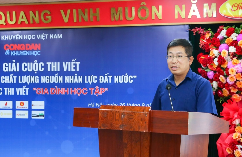 Trao giải cuộc thi viết "Sức khỏe học đường - Vì chất lượng nguồn nhân lực đất nước" - Ảnh 10.