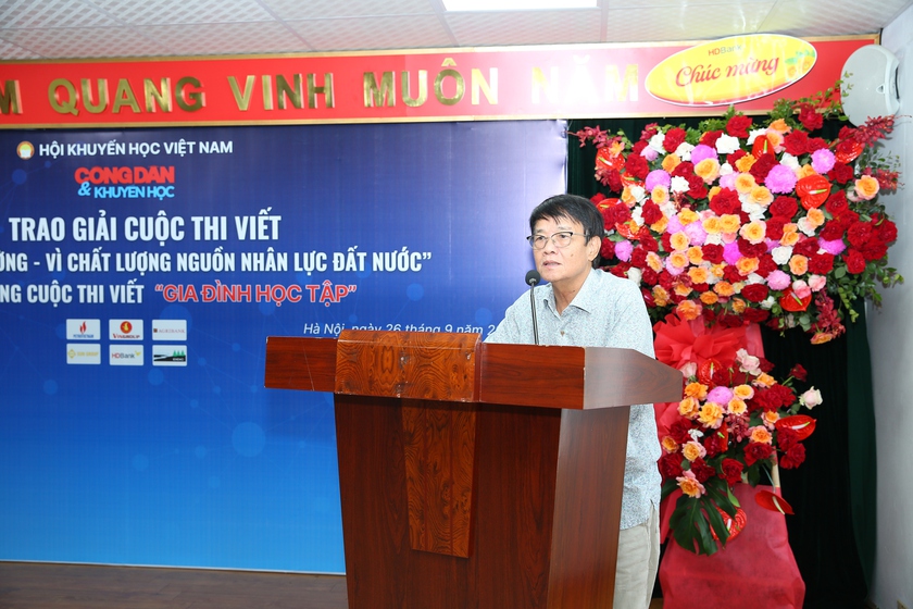 Hình ảnh đẹp trong Lễ  tổng kết cuộc thi viết "Sức khoẻ học đường - Vì chất lượng nguồn nhân lực đất nước" - Ảnh 8.