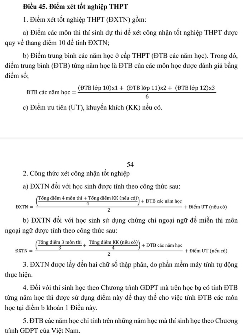 Tăng tỉ lệ xét tốt nghiệp bằng điểm học bạ lên 50% là rất đáng lo ngại?- Ảnh 1.