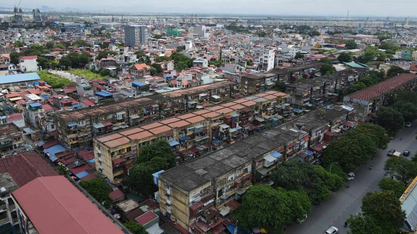 Hải Phòng: Phá bỏ nhiều chung cư cũ, xuống cấp để làm khu tái định cư - Ảnh 1.