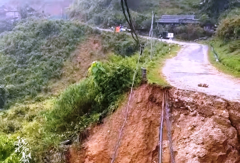 Lào Cai cho học sinh nghỉ học và tạm dừng đón khách tại các điểm du lịch ở thị xã Sa Pa - Ảnh 5.