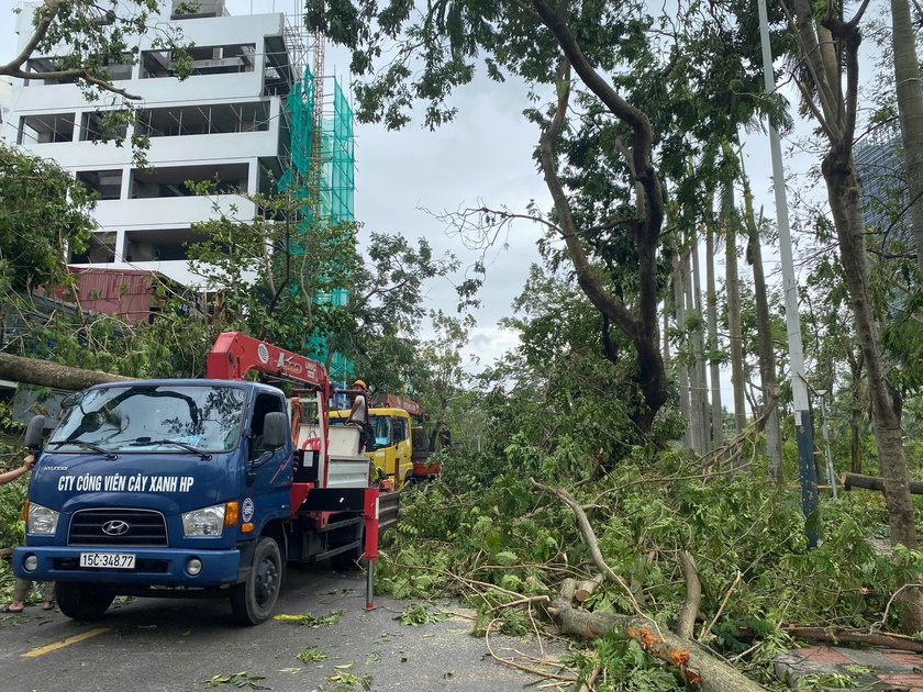 Hải Phòng thiệt hại nặng nề sau báo số 3 - Ảnh 14.