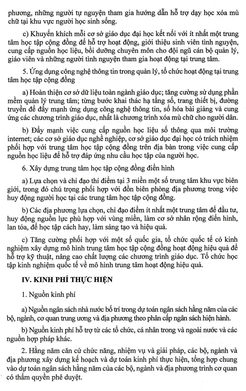 Nâng cao năng lực, hiệu quả hoạt động của trung tâm học tập cộng đồng vùng đồng bào thiểu số và miền núi - Ảnh 5.