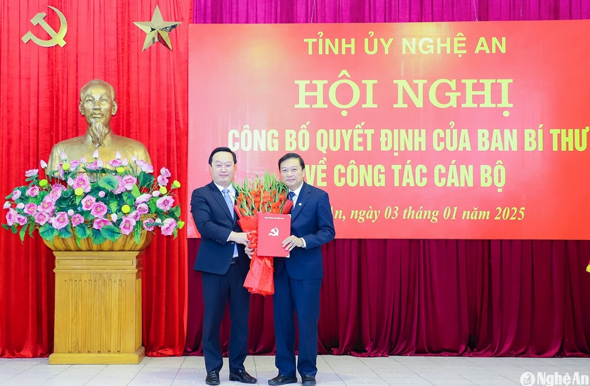 Ông Lê Hồng Vinh được bầu làm chủ tịch tỉnh Nghệ An - Ảnh 2.